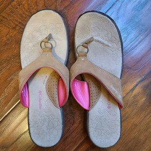 Comfortable Flattering Women's Columbia Anjela Flip Flops Sandals size 1…